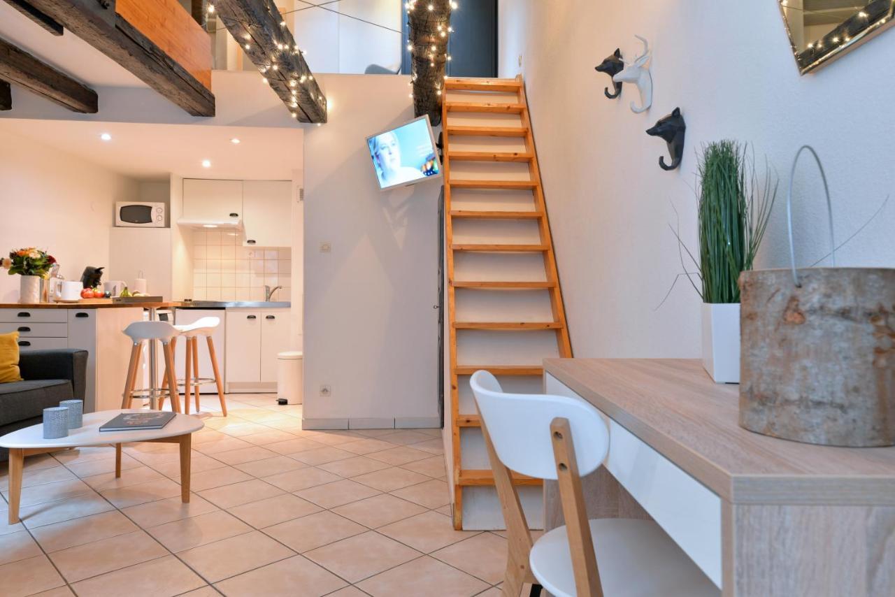Appartement La Terrasse Sur Cour Colmar Buitenkant foto